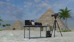 Unexplained Giza Pyramid thermal anomaly detected by Scan Pyramids Mission Instructional Video