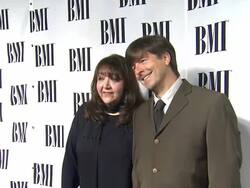 Doreen Ringer Ross, Thomas Newman at Composer Rolfe Kent Receives BMI's Richard Kirk Award At The BMI Film & Television Awards Stock Footage