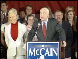 Republican Mitt Romney dealt John McCain a blow by winning the Michigan primary, while the three top Democrats debated in Las Vegas, Nevada ahead of a statewide caucus Saturday.  AP's Ron Fournier has more on the race for the White House News Clip