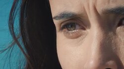 Pensive woman Stock Footage