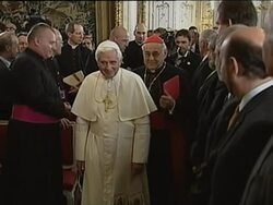 The pope continues his visit to the Czech Republic News Clip