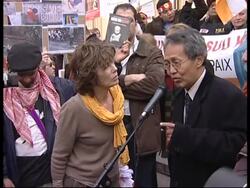 WRAP  Protests against Myanmar in Hong Kong, Berlin, Cologne, Brussels, Paris News Clip