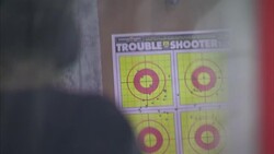 People shooting at a firing range News Clip