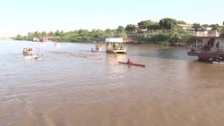 Swimmers cross the Nile for drowning awareness News Clip