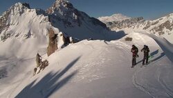VOICED: On avalanche patrol with the French 'pisteurs' News Clip