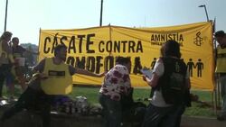 Thousands of gay rights supporters march ahead of International Day Against Homophobia Instructional Video