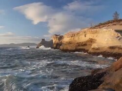 pacific ocean coast Stock Footage