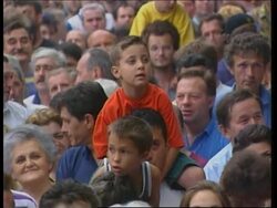 YUGOSLAVIA: ANTI MILOSEVIC PROTESTS News Clip