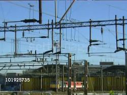 Snow on railways News Clip