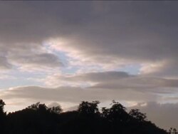 CLOUDS SPEEDED UP 029 Stock Footage