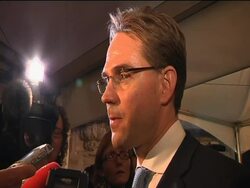 Merkel, Finland PM, Greek PM and opposition leader comments News Clip