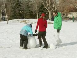 Mom and dad take a break Stock Footage