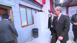 Nigel Farage on tour of a Hartlepool business News Clip
