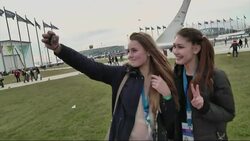 The Olympic flame in Sochi has become a selfie hotspot, with the opportunity do it with one of the most iconic Olympic symbols in the background is proving to be one of the biggest attractions at the Sochi Games. (Feb. 9) News Clip