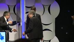 CLEAN : Lassana Bathily honoured by Simon Wiesenthal centre News Clip