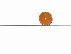 High speed Orange slice dropping in to water 1000fps Stock Footage