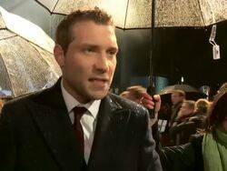 INTERVIEW - Jai Courtney on seeing his first 'Die Hard' film, the stunts  Stock Footage