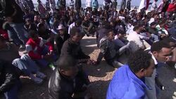 African migrants march to US and European embassies to demand work rights and better treatment Instructional Video