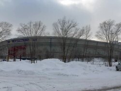 MS View of Metronome  / Minneapolis, Minnesota, United States Stock Footage