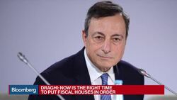 Draghi Sanguine Over European Economy News Clip
