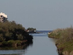 Water to the sea Stock Footage