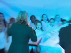 ATMOSPHERE - 'Frozen' Sing-Along - VIP screening Stock Footage