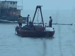 Motor boats Stock Footage