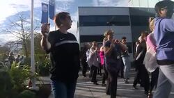 Tai Chi lesson with Thames water workers News Clip