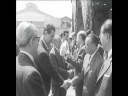 SYND 6 7 79 LIBRARY FOOTAGE OF AHMED BEN BELLA FOLLOWING HIS RELEASE AFTER 14 YEARS INPRISONMENT News Clip