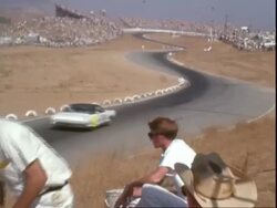 1965 LA Times Grand Prix Stock Footage