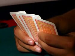 poker player Stock Footage