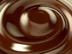 Chocolate whirlpool background Stock Footage