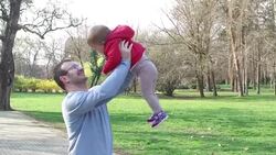 Fly baby Stock Footage