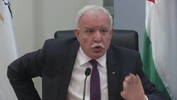 Palestinian FM on French peace plan News Clip
