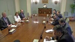 EU's foreign policy chief meets Egyptian foreign minster News Clip