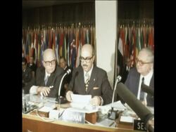 SYND 12 11 75 FOOD AND AGRICULTURE ORGANISATION (FAO) LEADER ON ANTI-ZIONIST Instructional Video