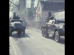 SYND 10/10/1971 CLOSING CEREMONIES OF YUGOSLAVIA'S BIGGEST, POSTWAR MILITARY MANOUEVRES News Clip