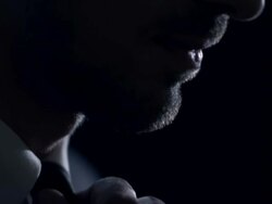 Man dressing up Stock Footage