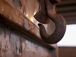 A hook loose Stock Footage