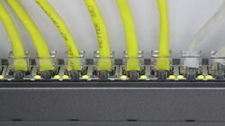 Internet LED blinking Stock Footage