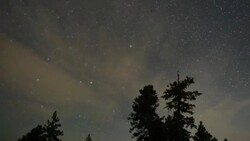 CLEAN TIME LAPSE: Annual Perseid Meteor Shower Stock Footage