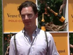 Benedict Cumberbatch at The Fifth Annual Veuve Clicquot Polo Classic Stock Footage
