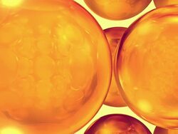 Cristal Balls #3 orange HD Stock Footage