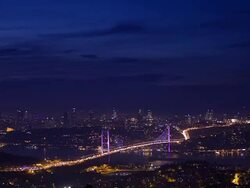HD:Bosphorus Bridge. Stock Footage