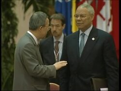 Latest from ASEAN, Powell meets NKoreans, India-Pakistan News Clip