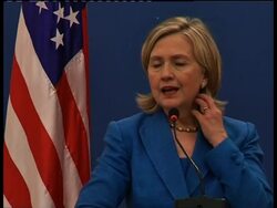 WRAP Clinton arrives for ASEAN meeting, presser ADDS ministers News Clip