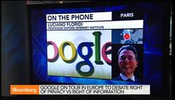 EU and Google Want Resolution on Privacy: Floridi News Clip