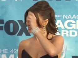 Sofia Vergara at the 42nd NAACP Image Awards at Los Angeles CA. (Footage by WireImage Video/GettyImages) Stock Footage