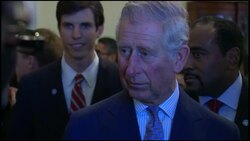 Prince Charles attends a reception at the National Archives News Clip