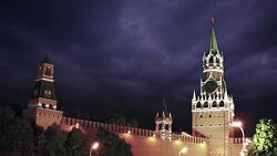 Red Square and Kremlin Stock Footage
